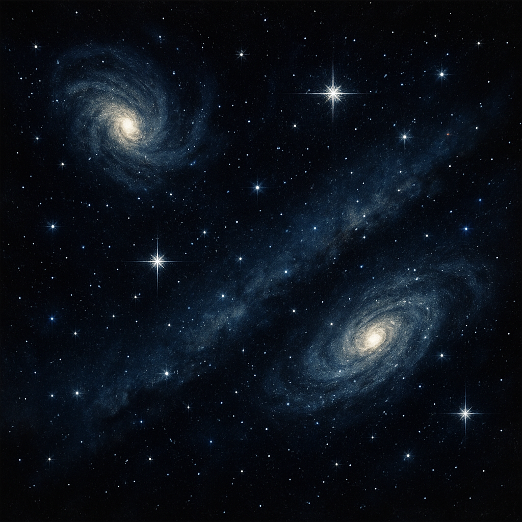 Starry Galactic Voyage Painting By Diamonds Kit