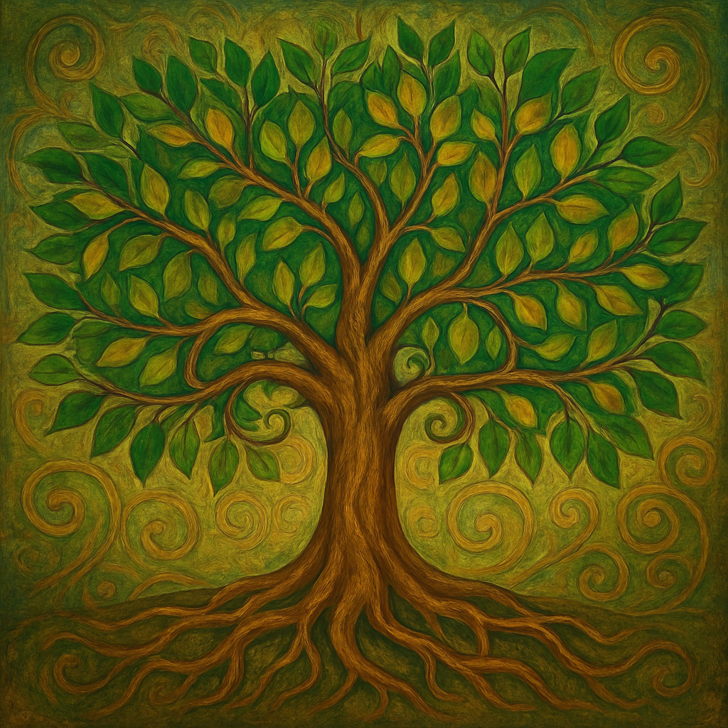 Tree Of Life Splendor Painting By Diamonds Kit