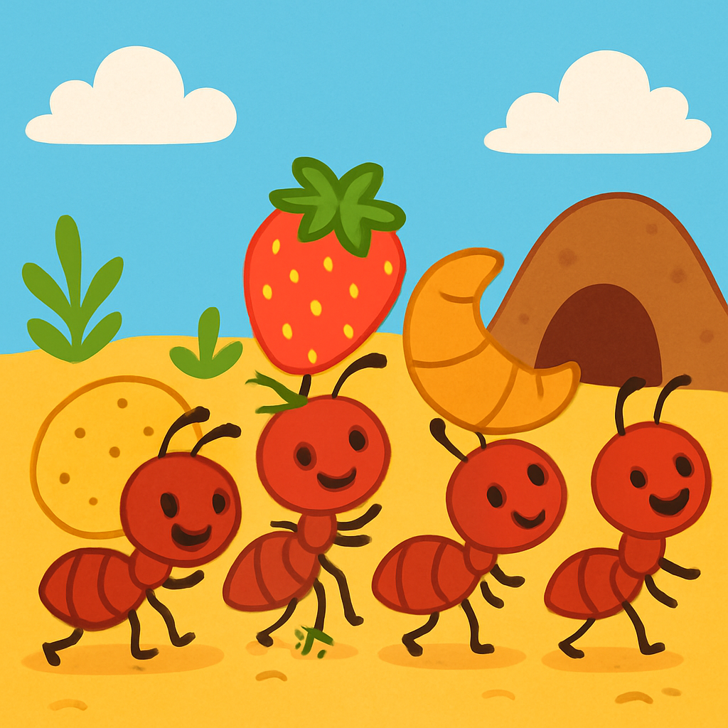 Adventures Of The Busy Ants Diamond Painting