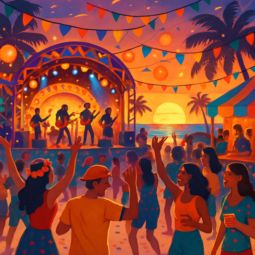 Cancun Music Festival Diamond Painting