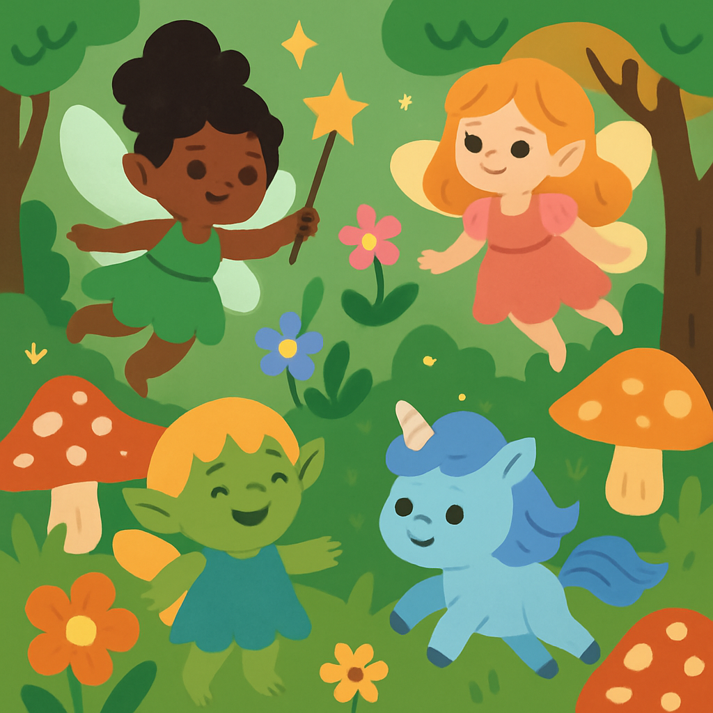 Adventure In The Magic Forest Diamond Painting