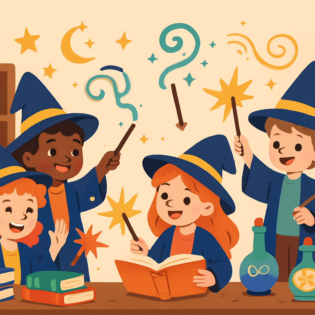 Magical Adventure With Wizards Diamond Painting