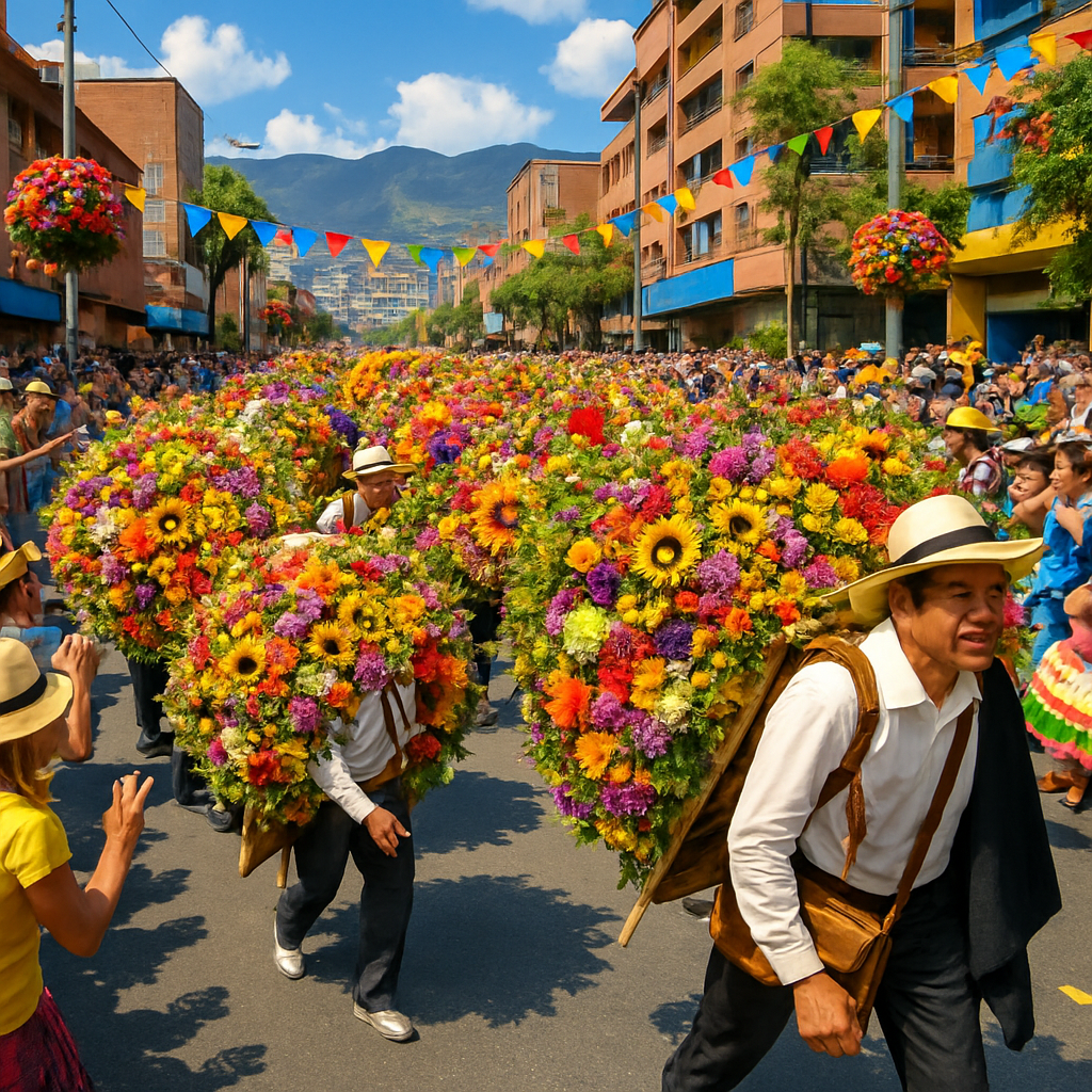 Feria De Las Flores - Medellín Paint By Color