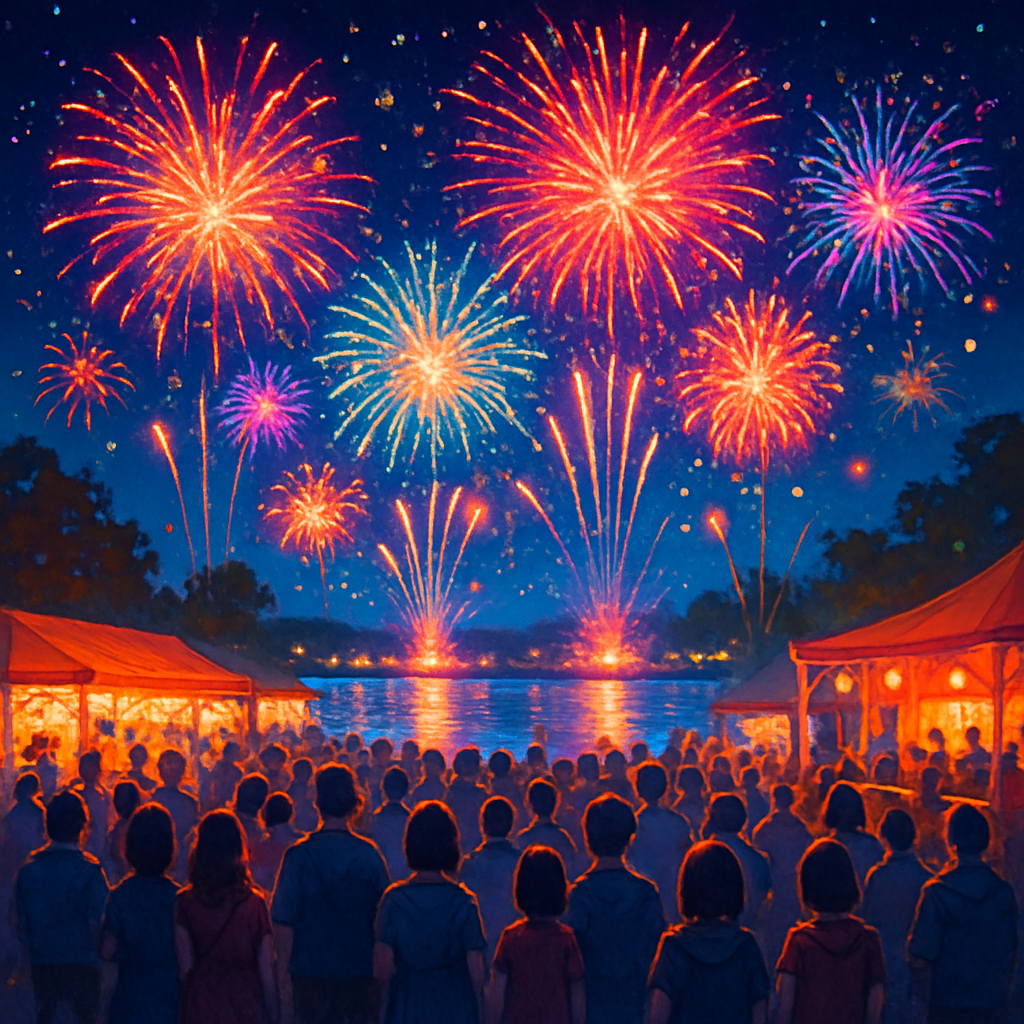 Karnival Bunga Api Paint By Color