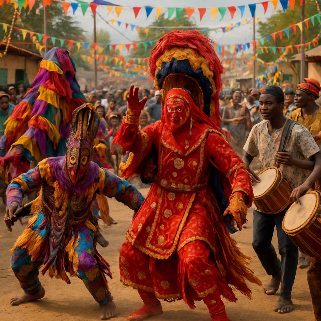 Benin Voodoo Festival Paint By Diamonds Kits