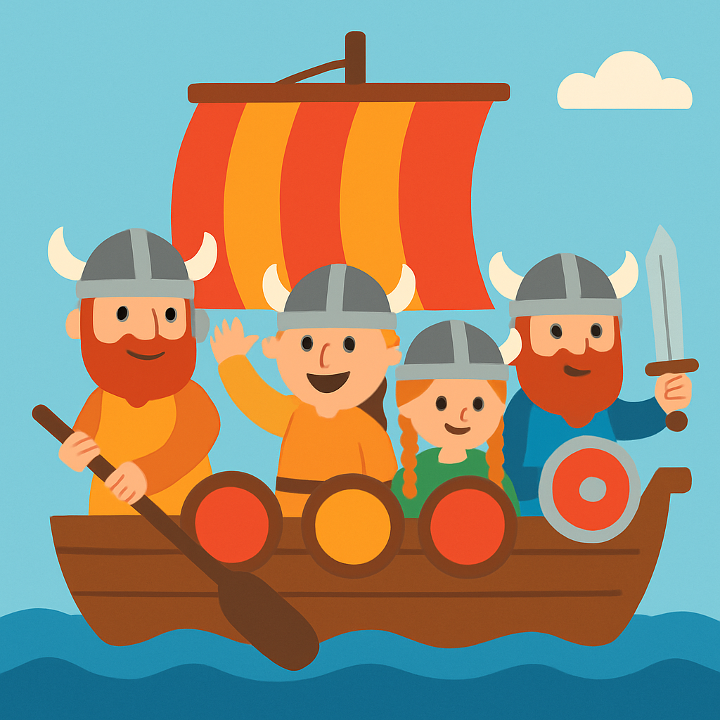 Courageous Viking Voyages Paint By Diamonds Art