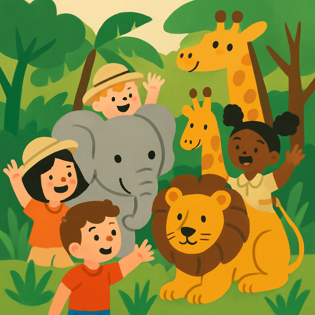 Explorer's Safari Adventure Paint By Diamonds Art