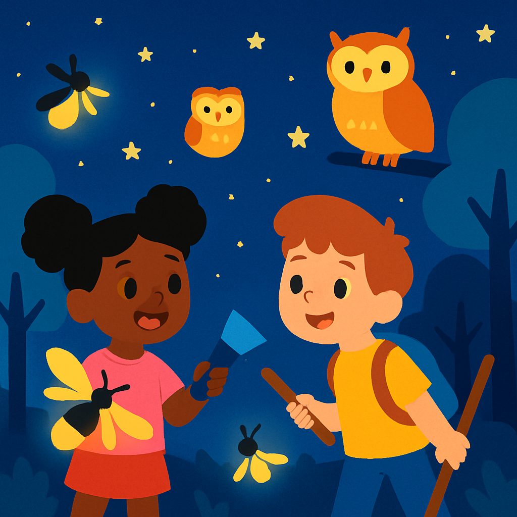 Magical Nighttime Adventure Paint By Diamonds Art