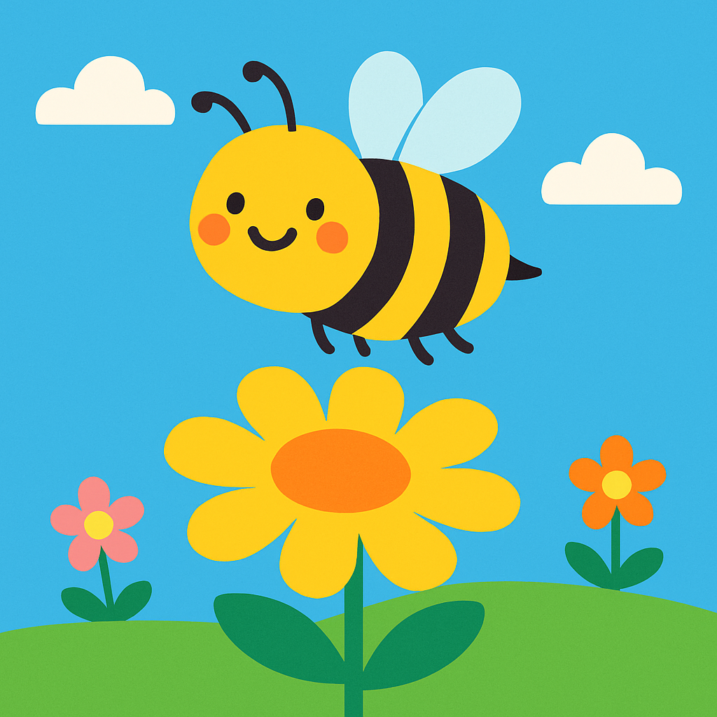 Merry Bee Painting By Diamonds Kit