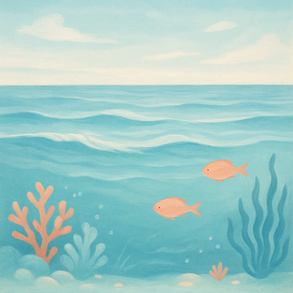 Ocean Serenity Canvas Paint By Color