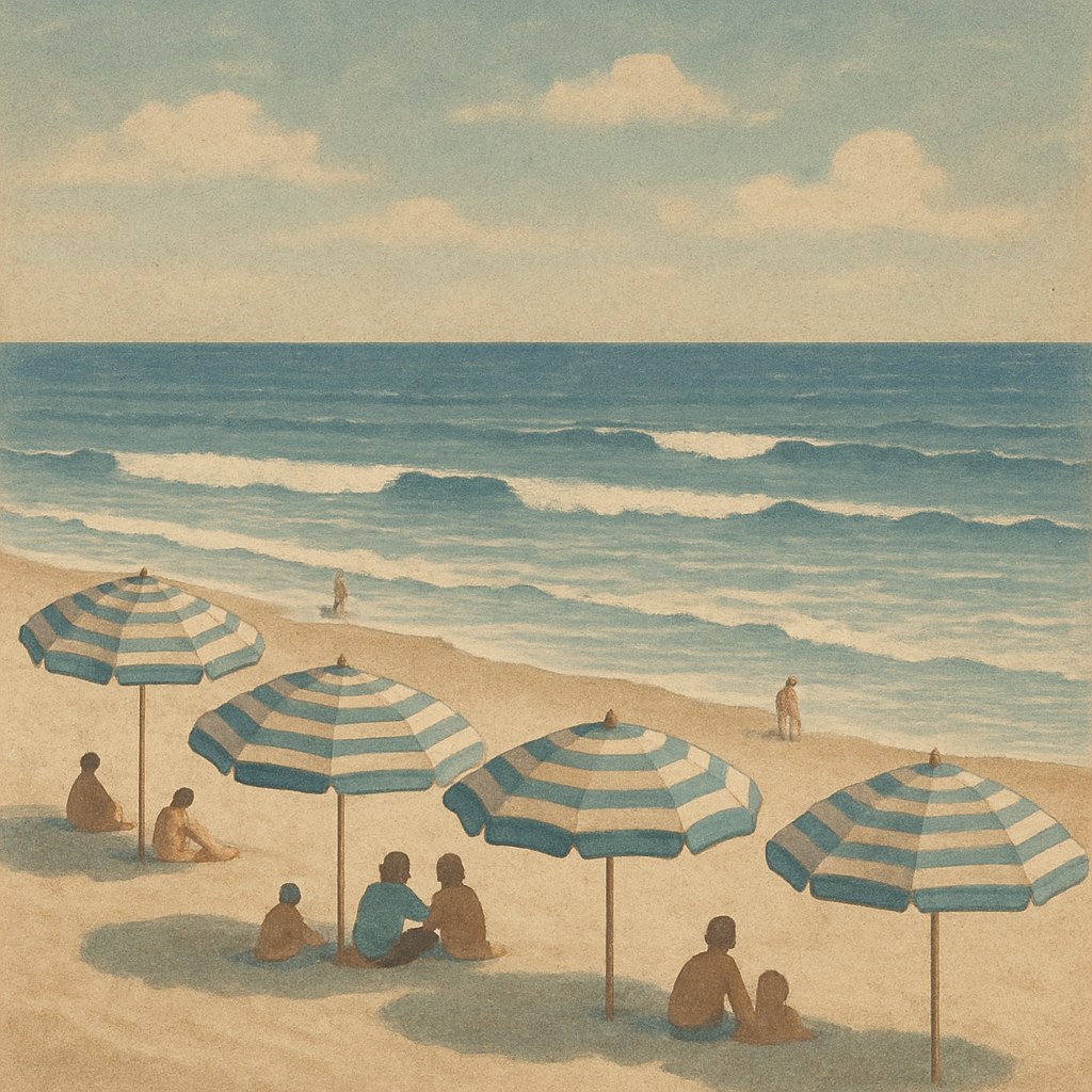 Vintage Beach Retreat Paint By Color