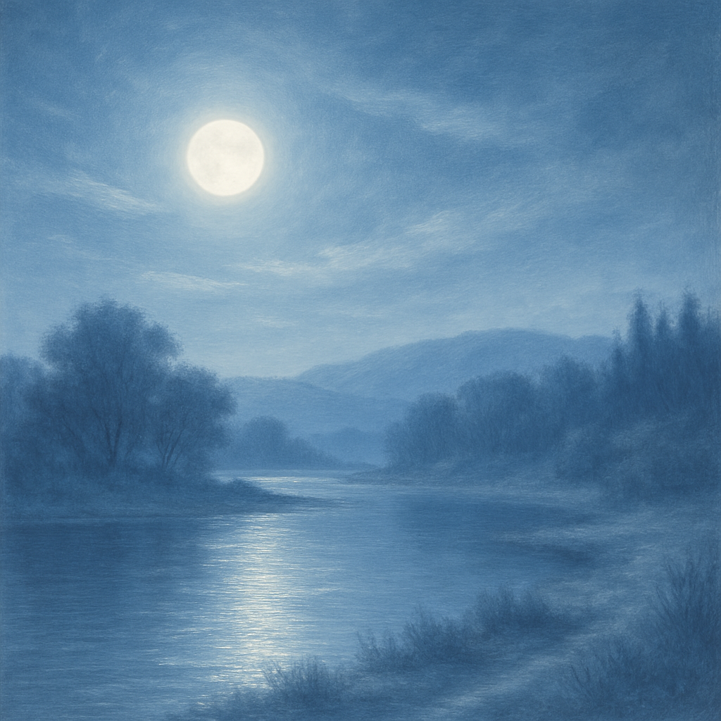 Moonlit Serenity Vision Paint By Color