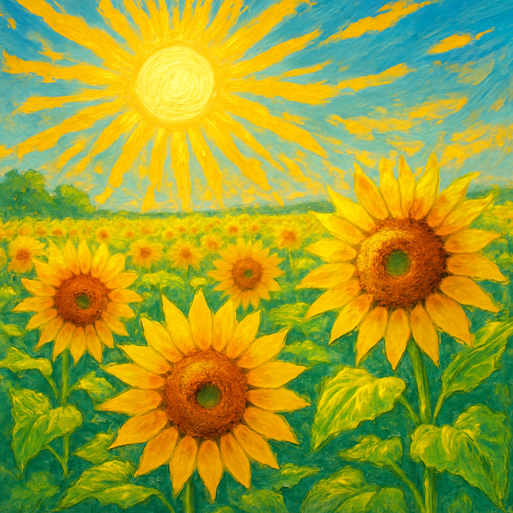 Sunflower Radiance Harmony Paint By Color
