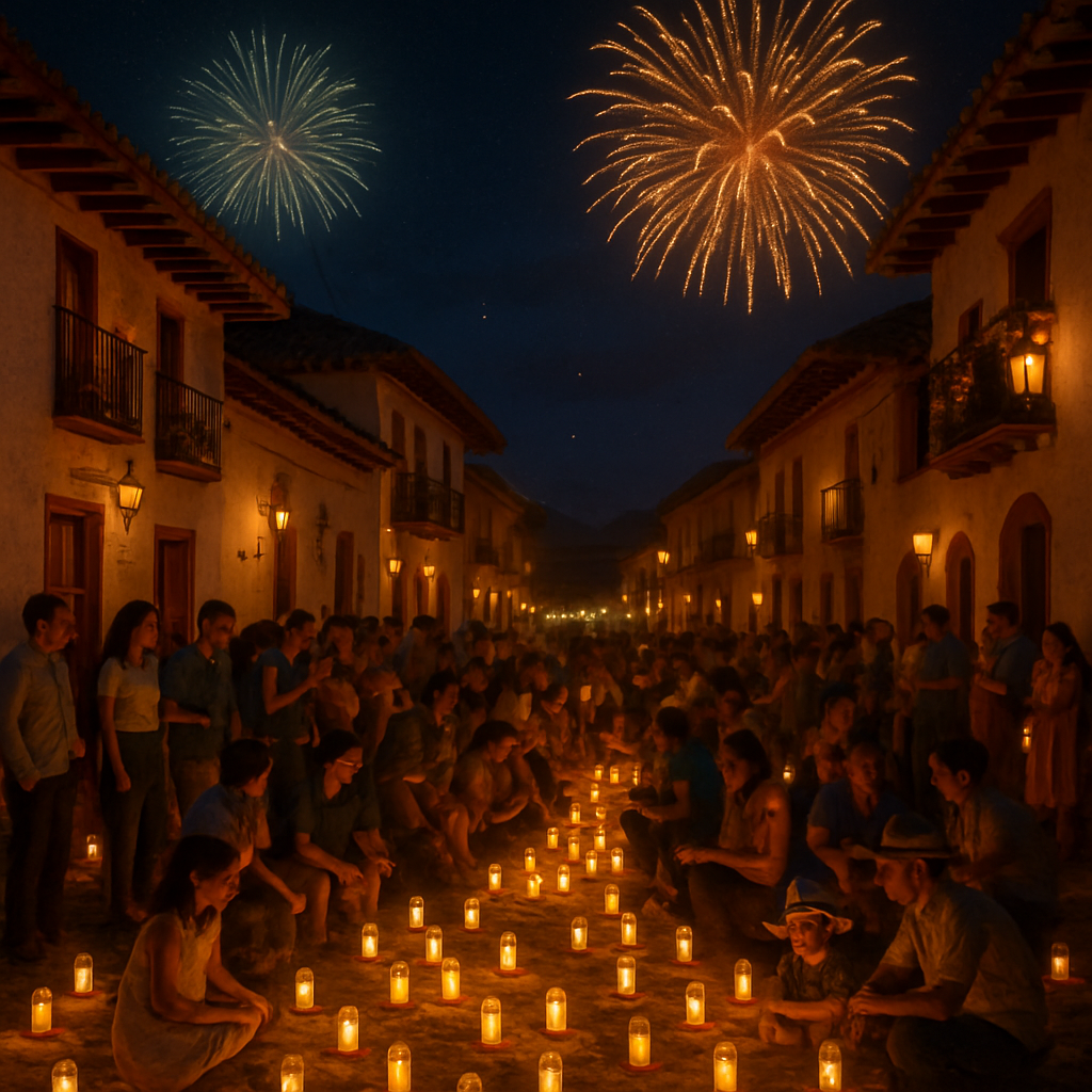 Día De Las Velitas - Colombia Diamond Painting
