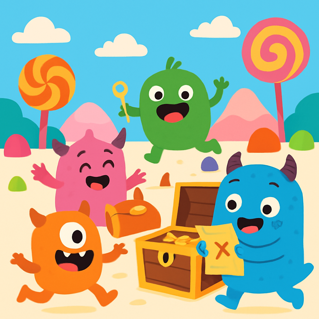 Sweet Tooth Treasure Hunt Diamonded Painting Kits