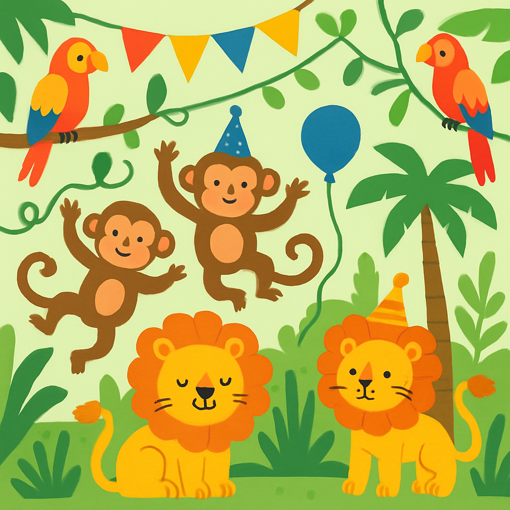 Magical Jungle Jubilee Diamonded Painting Kits