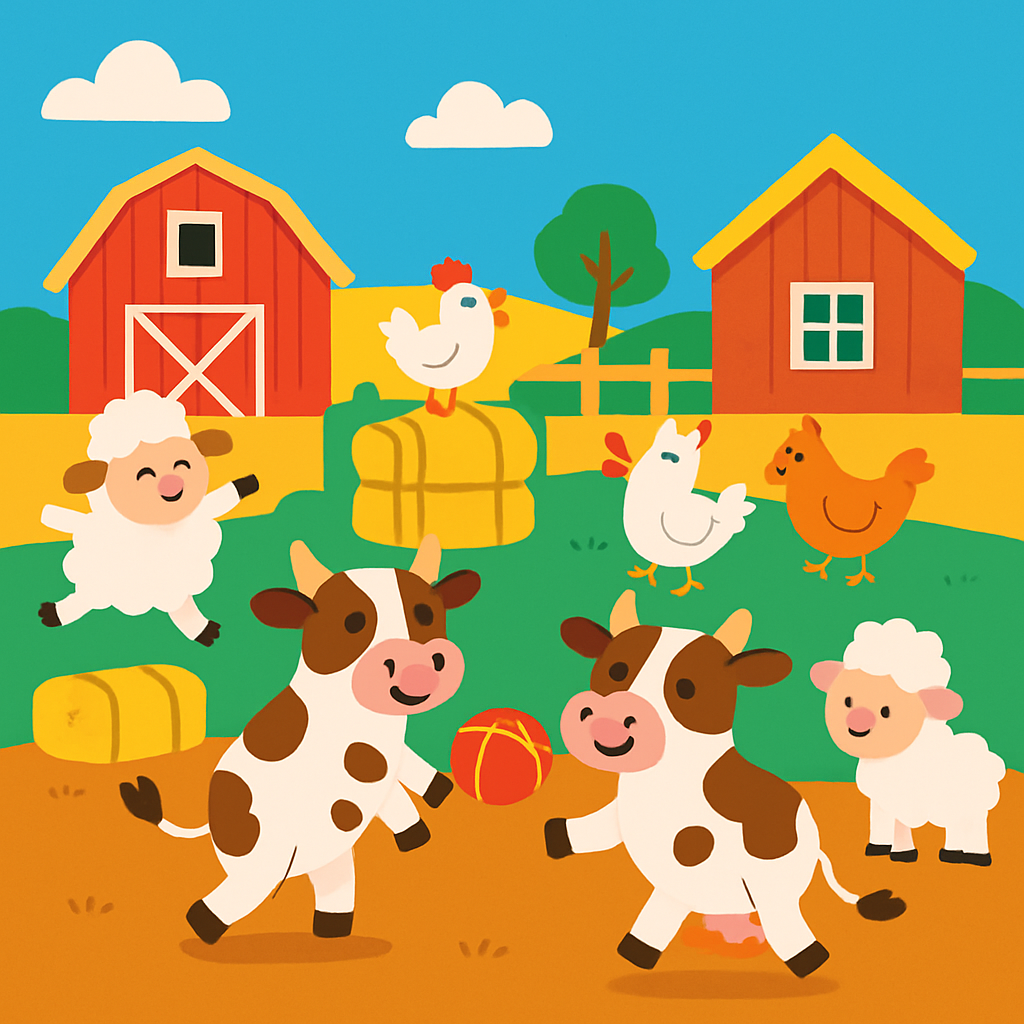 Fantastic Farm Frolic Diamonded Painting Kits