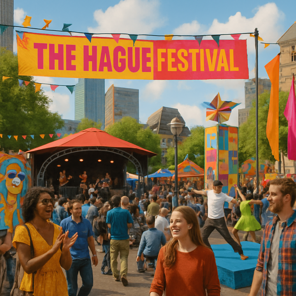 The Hague Festival - The Hague Painting By Diamonds Kit