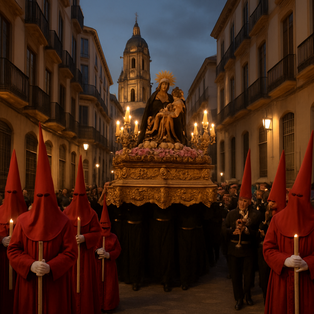 Semana Santa - Malaga Painting By Diamonds Kit
