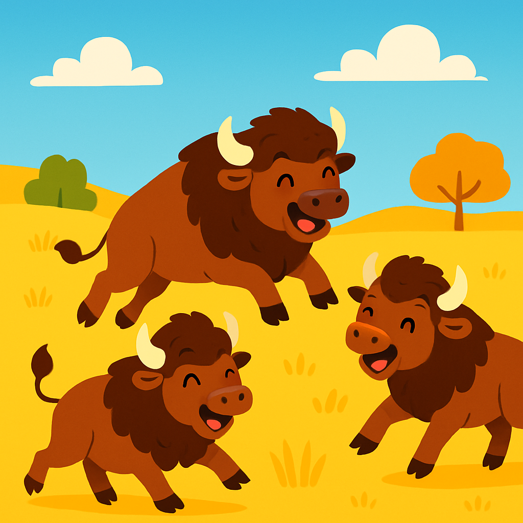 Bubbly Bison Bonanza Diamonded Painting Kits