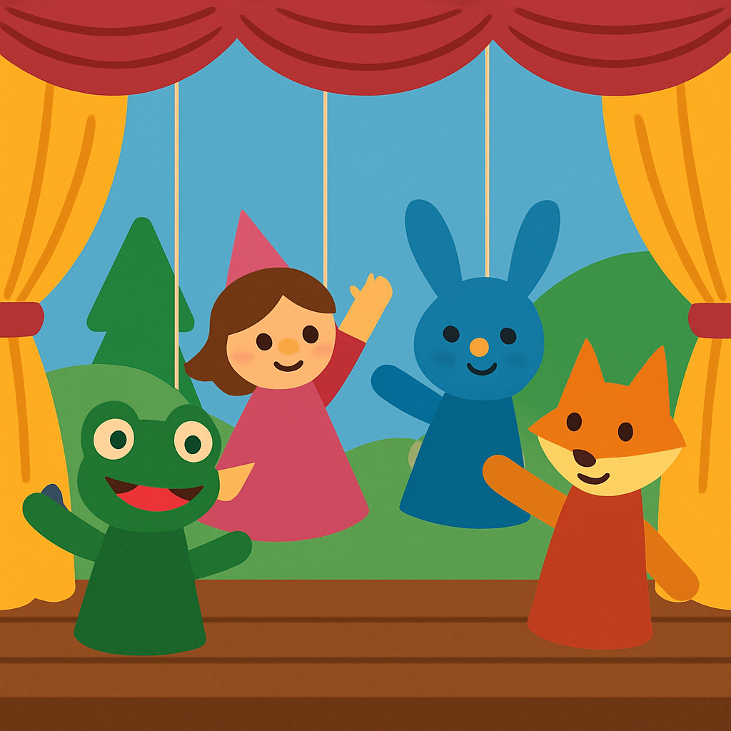 Puppet Playhouse Pals Diamonded Painting Kits