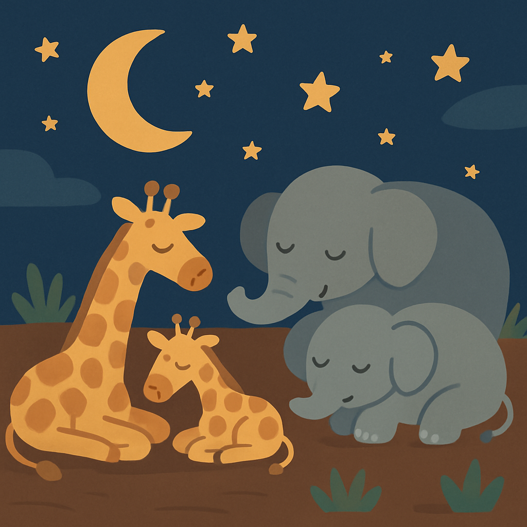 Sweet Slumber Safari Diamonded Painting Kits
