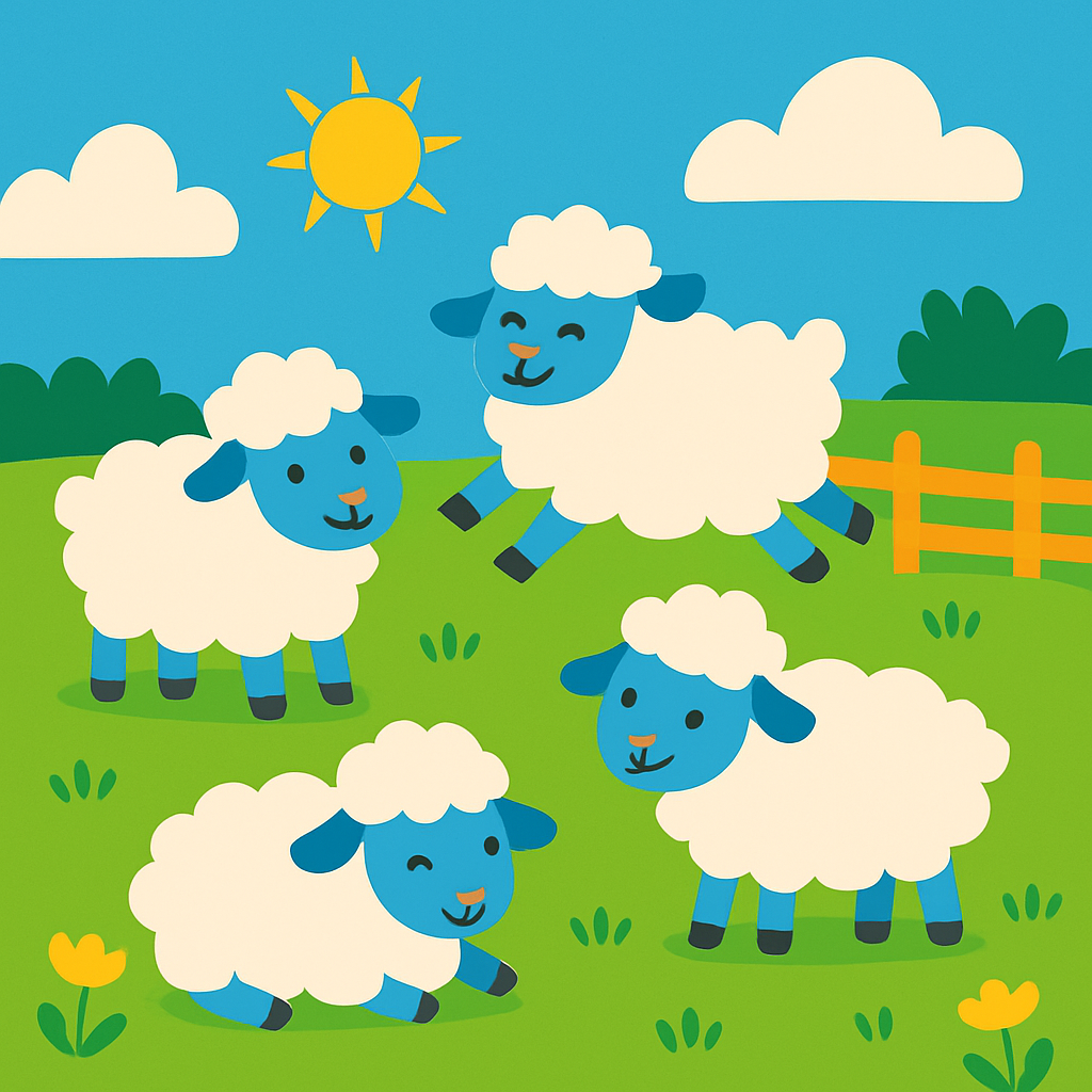 Silly Sheep Shenanigans Diamonded Painting Kits