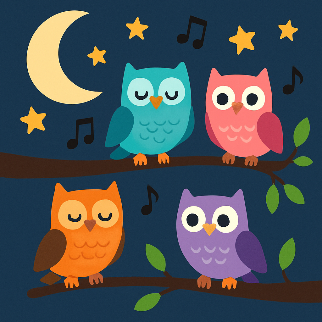 Hooting Owl Harmony Diamonded Painting Kits