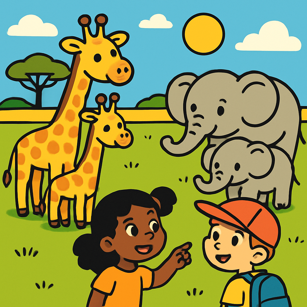 An African Safari Adventure paint by diamonds