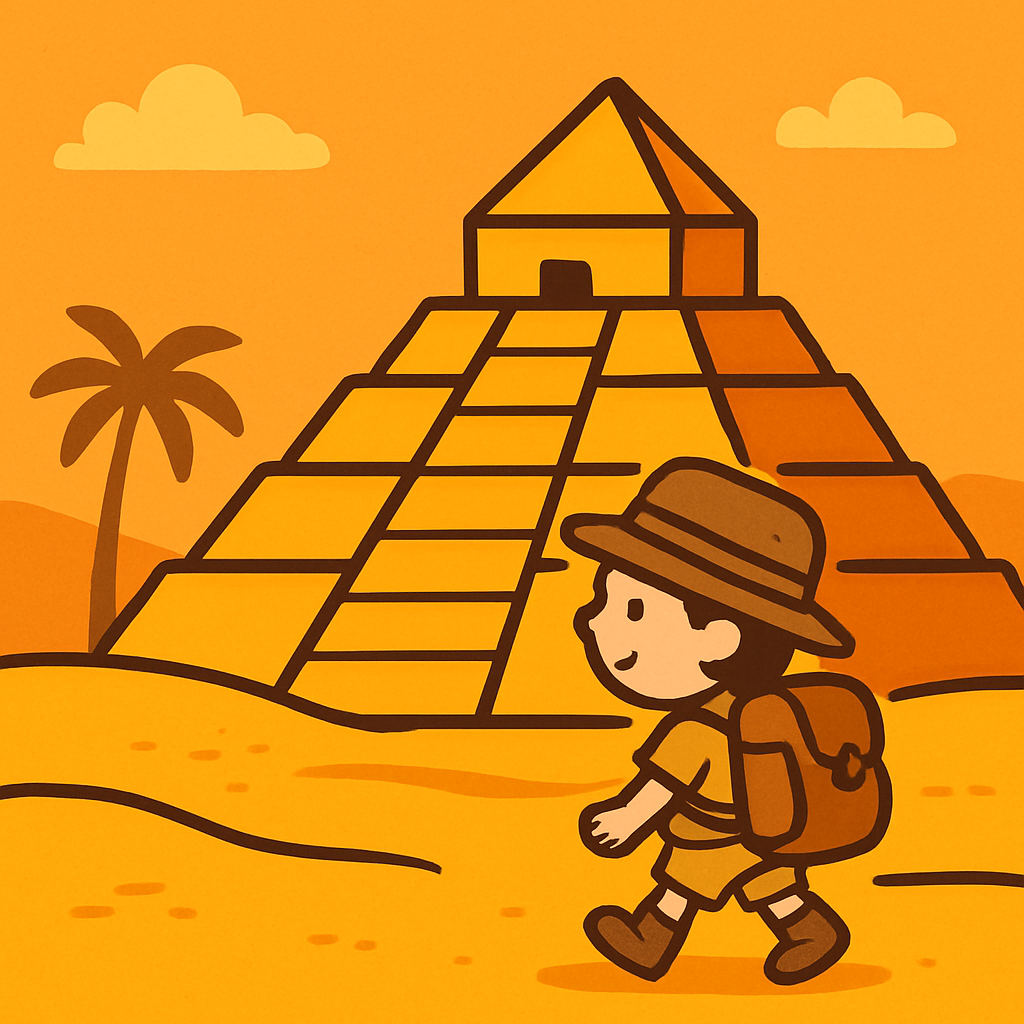 Pyramid Explorer Adventure diamonded painting kits