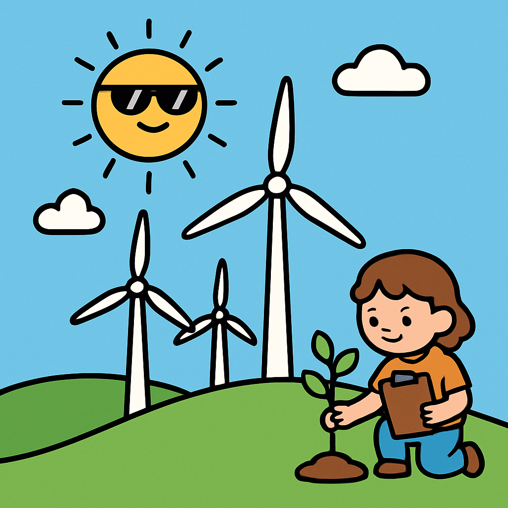 Wind Farm Helpers Paint by diamonds art