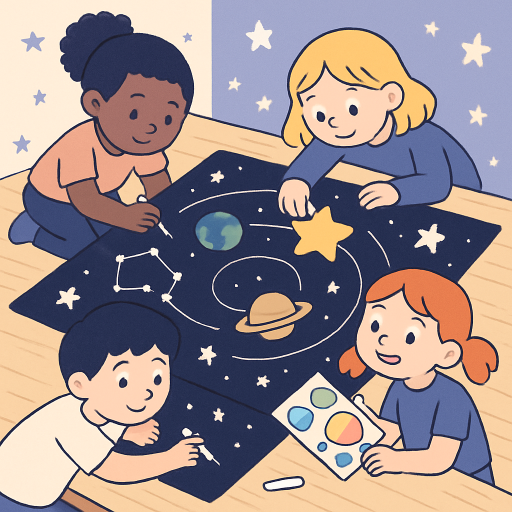 Galaxy Map Makers Paint by diamonds art