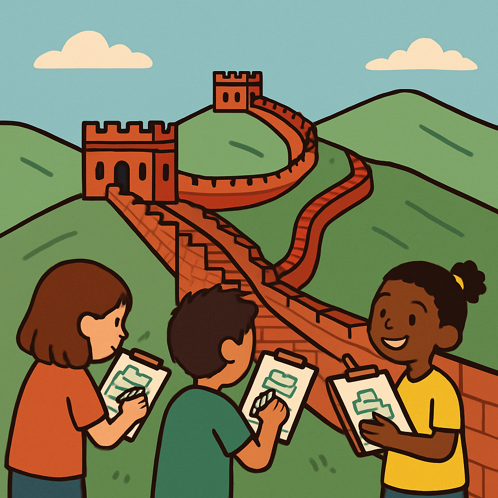 Great Wall Sketchers diamond painting