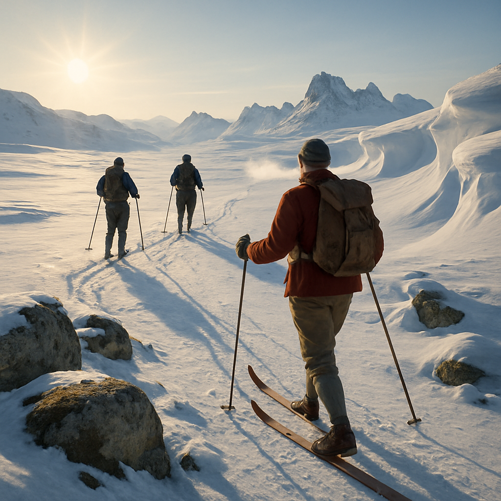 Trollheimen Winter Crossing painting diamond kit