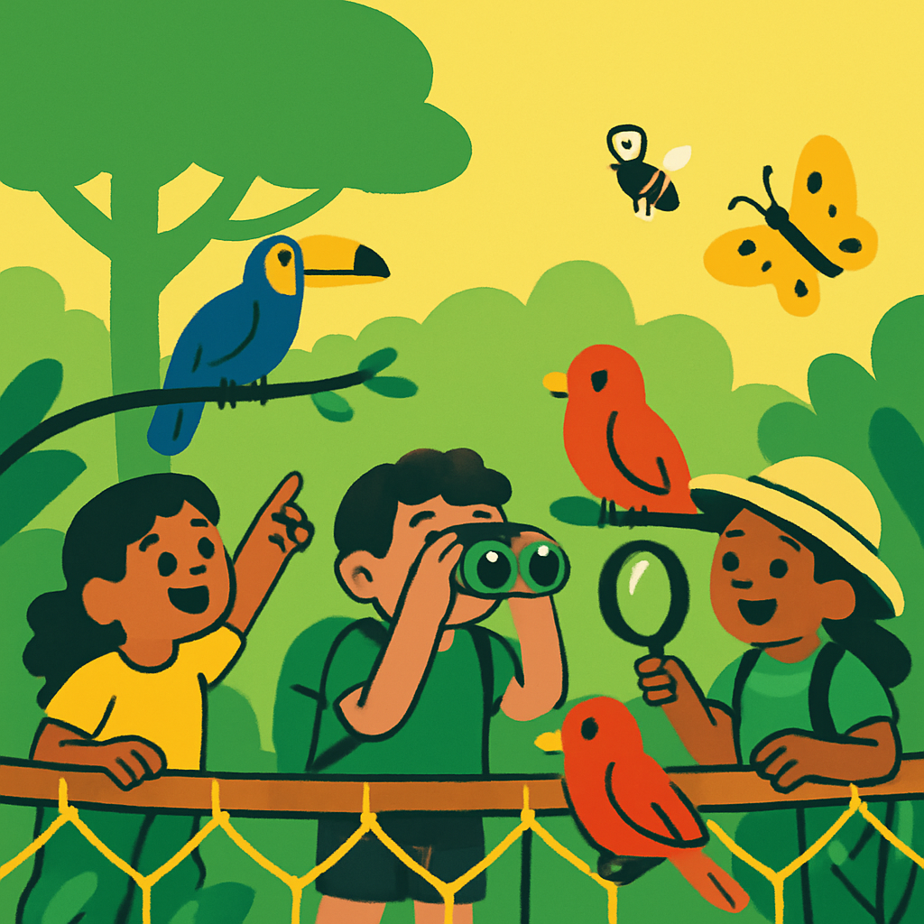 Rainforest Canopy Walk painting diamond kit