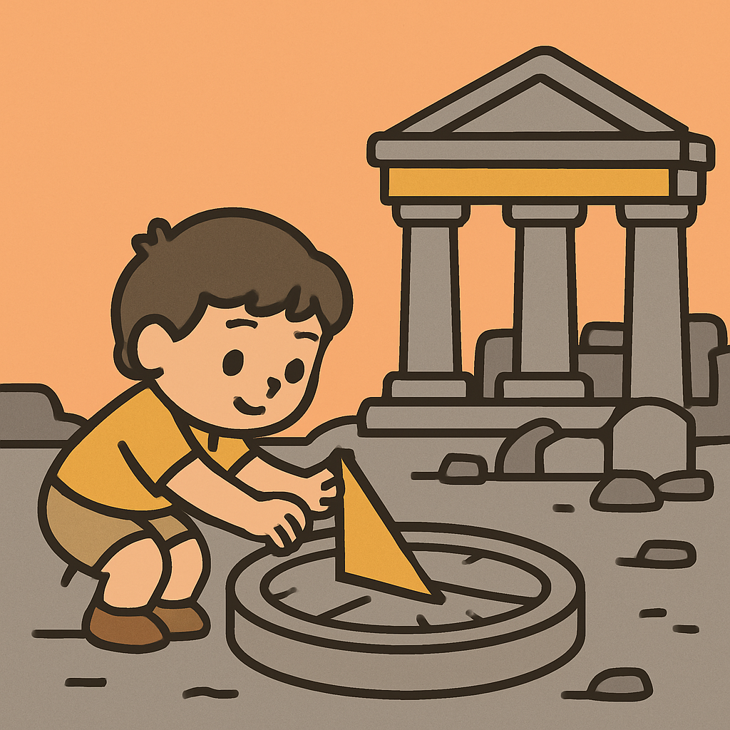 Ancient Temple Astronomy paint by color