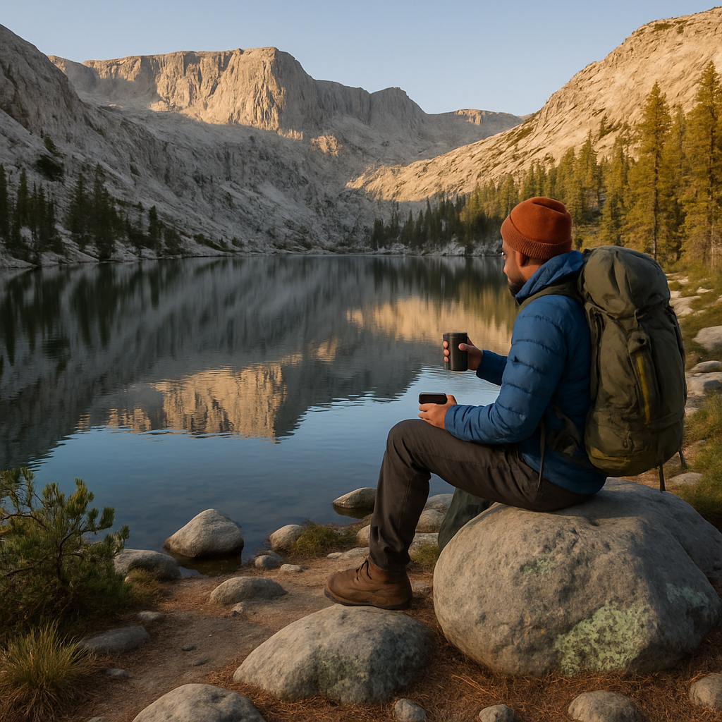 Sierra Nevada Granite Lake painting diamond kit