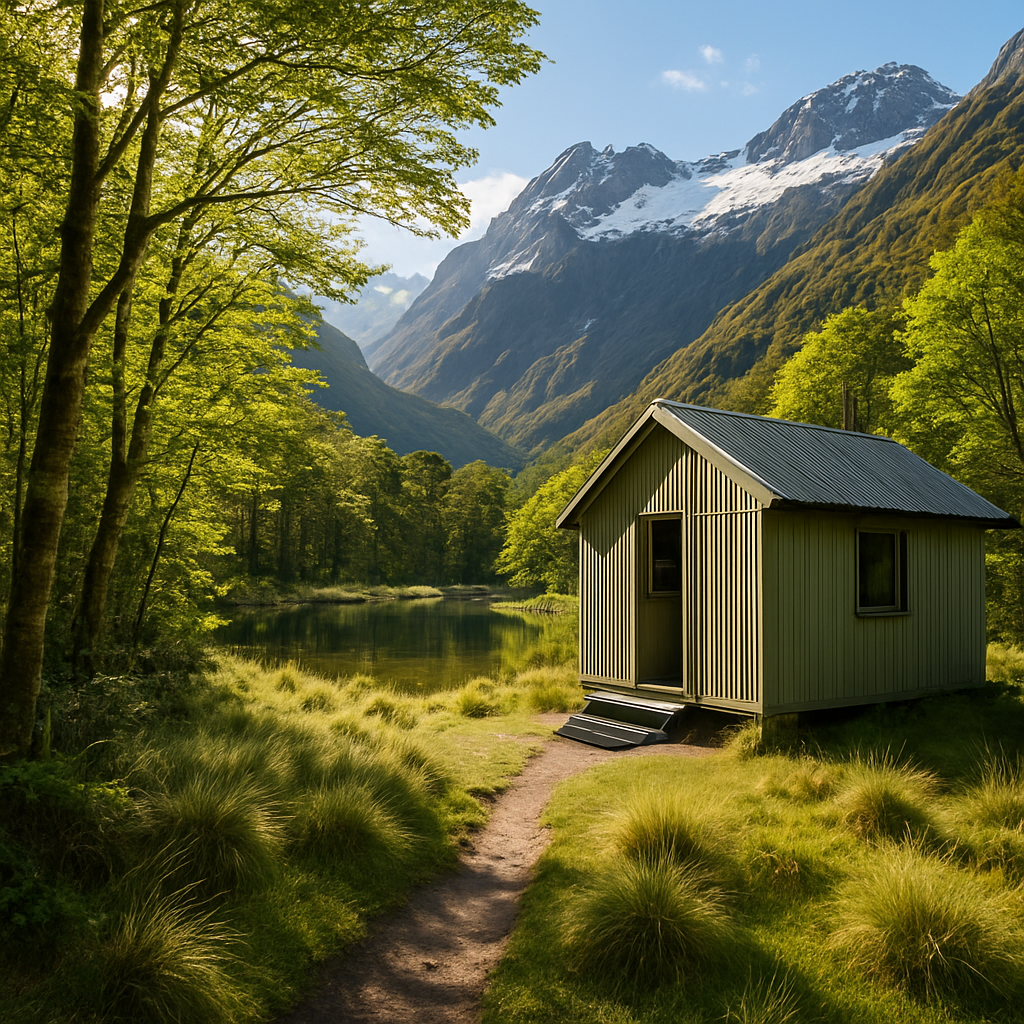 Southern Alps Beech Forest Clearing Painting by diamonds kit