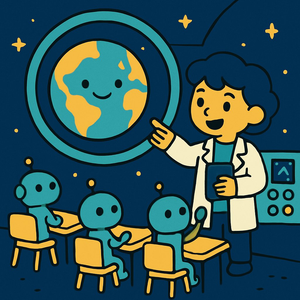 Starship Classroom Paint by diamonds art