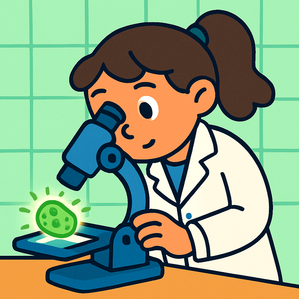 Microscope Mystery paint by diamonds