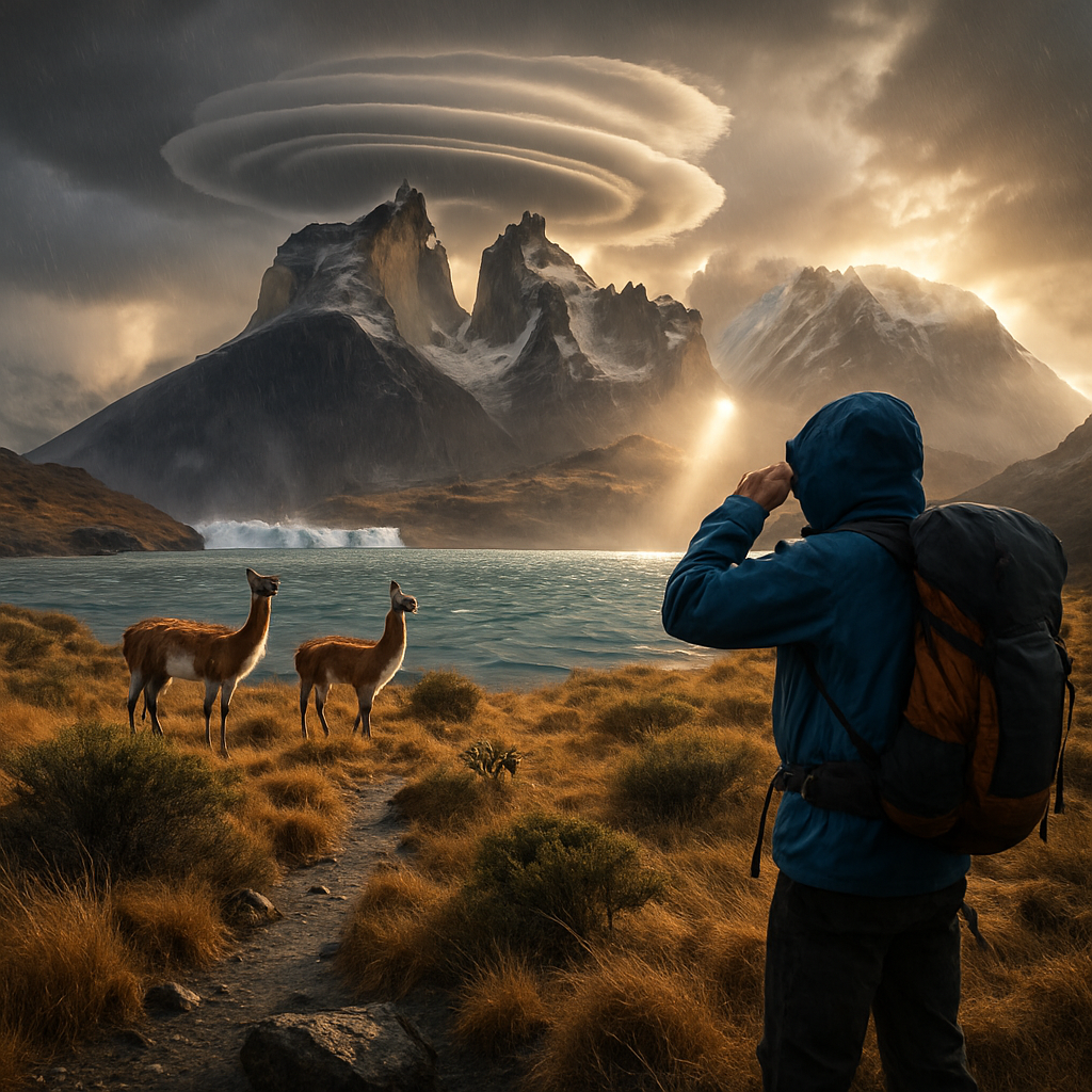 Patagonia Granite Towers Storm Light Painting by diamonds kit