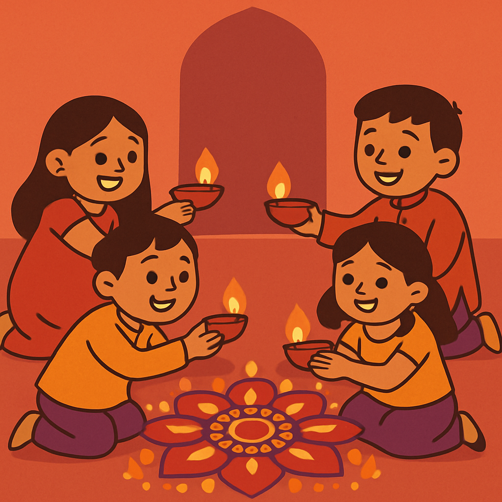Festival Of Lights diamonded painting kits