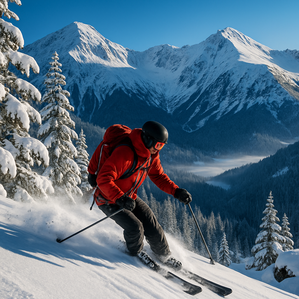 Tatra Mountains Snowfield diamonded painting kits