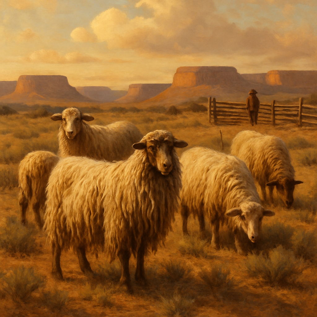 Navajo Churro Sheep DIY paint by diamonds