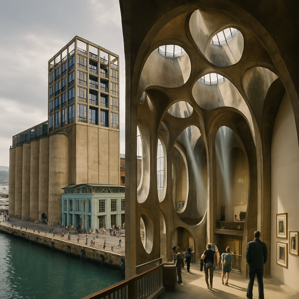 Zeitz Museum Of Contemporary Art Africa Painting by diamonds kit
