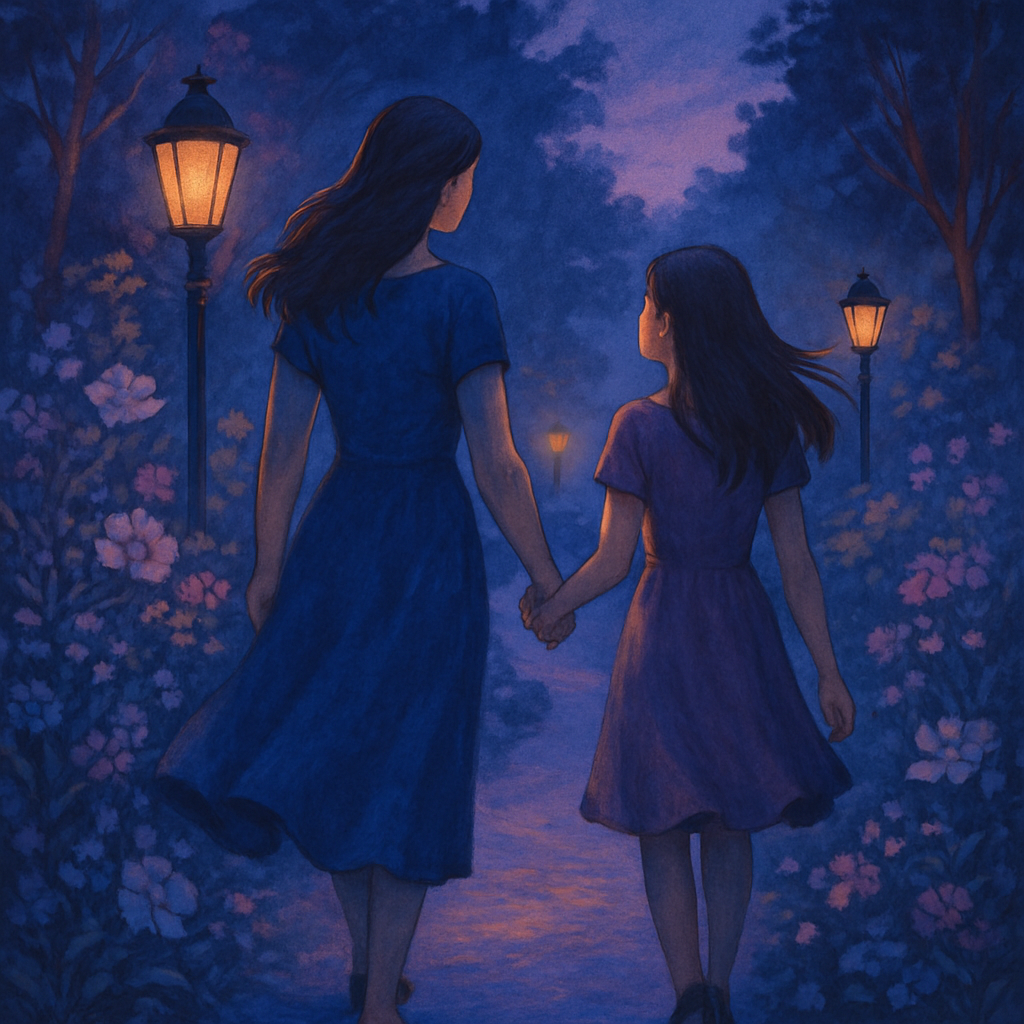 Moon Garden Promise Walk Paint by diamonds kits