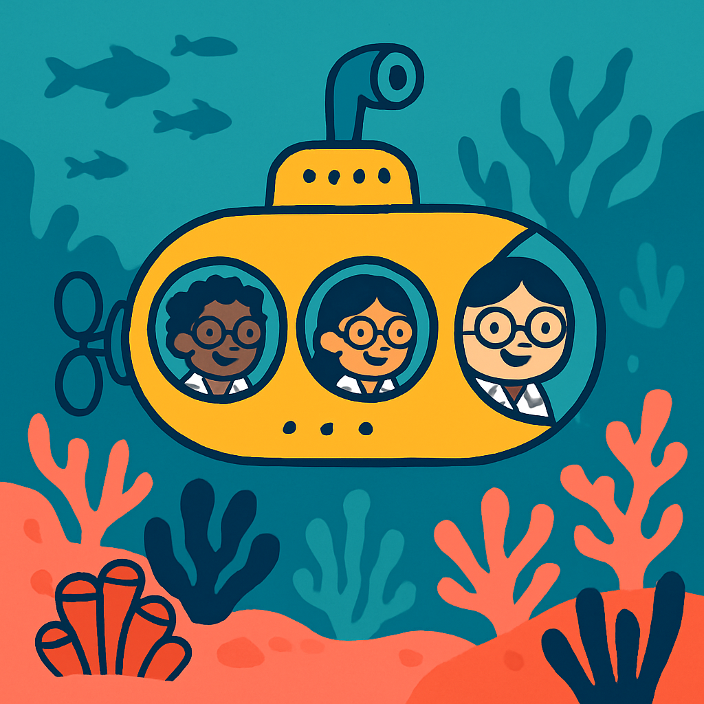 Submarine Coral Class Paint by diamonds kits