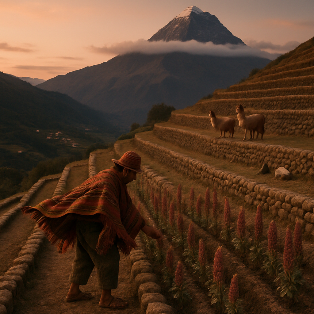AndeanTerraceDusk diamond painting