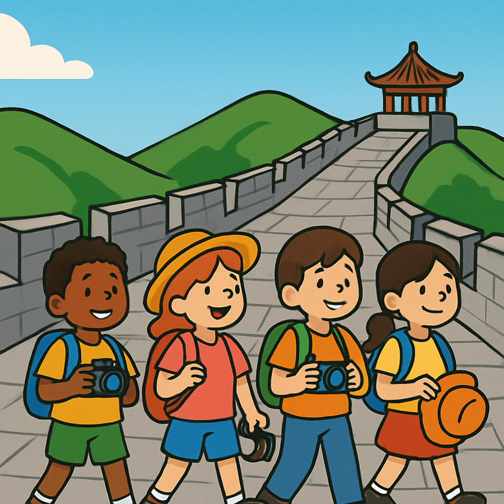 Great Wall Of China Adventure painting diamond kit