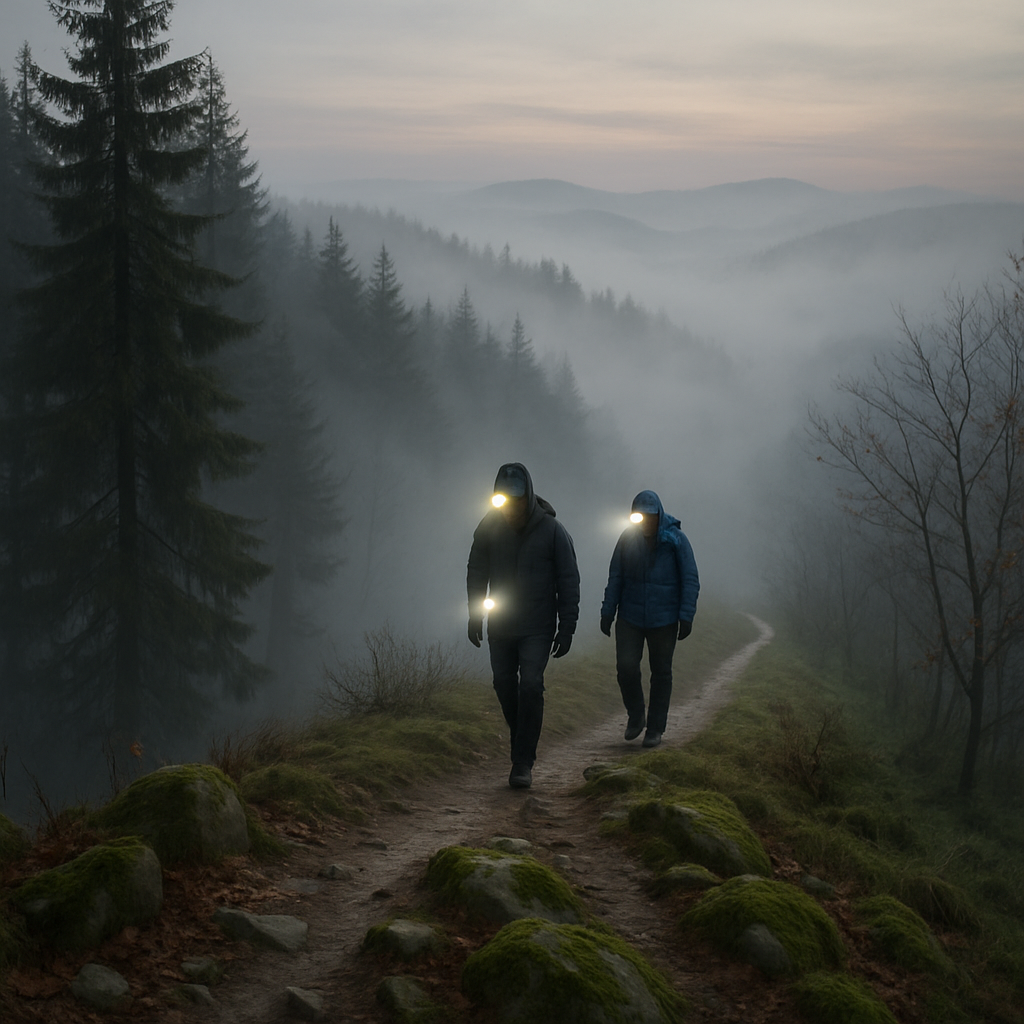 CarpathiansFoggyRidgeWalk diamond painting
